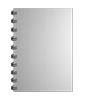 Broschüre mit Metall-Spiralbindung, Endformat DIN A8, 184-seitig