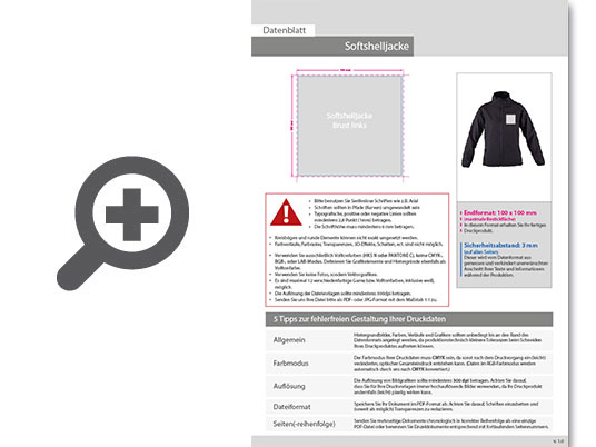 Product Bild herren_softshelljacke__mehrfarbig_bestickt_mit_ihrem_motiv__brust_links