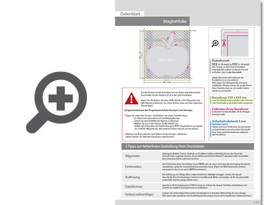 Product Bild hochwertige_k__hlschrank-magnetfolie_in_apfel-form___einseitig_4_0-farbig_bedruckt